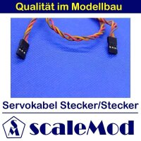 scaleMod Servokabel JR Stecker/Stecker 22AWG Twisted 60cm...
