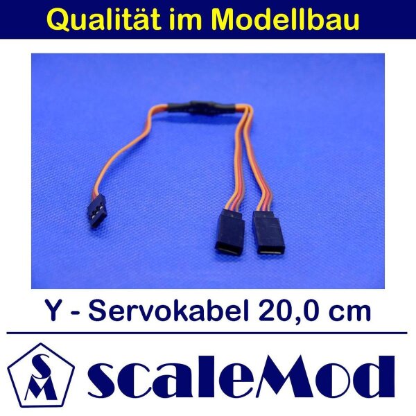 scaleMod Y - Servokabel 26AWG 20cm (5 Stk)  ( SC.11.0051 )