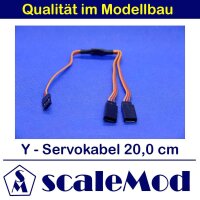 scaleMod Y - Servokabel 26AWG 20cm (5 Stk)  ( SC.11.0051 )