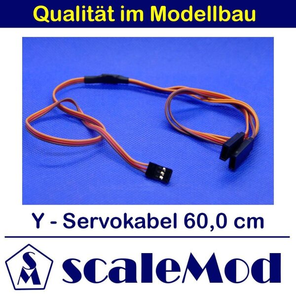 scaleMod Y - Servokabel 26AWG 60cm (5 Stk)  ( SC.11.0053 )