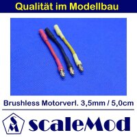 scaleMod Brushless Motorkabelverlängerung 16AWG 3,5...