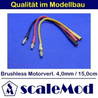 scaleMod Brushless Motorkabelverlängerung 16AWG 4,0...