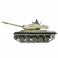 Panzer 1:16 Walker Bulldog M41 - 2,4GHz Rauch- &amp; Sound, Schuss, Metallgetriebe, Metallketten, QC