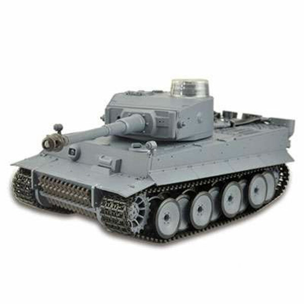 Panzer 1:16 Tiger  - 2,4GHz Rauch- &amp; Sound, Schuss, Metallgetriebe, Metallketten, QC, Control Edition