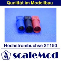scaleMod Hochstrombuchse XT150 (3Stk je 1x blau, schwarz,...