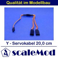scaleMod Y - Servokabel  26AWG 20cm (5 Stk)