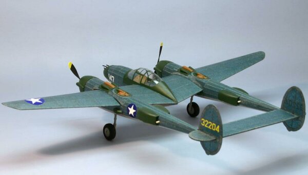 Krick P-38 Lightning (F &amp; M) Balsabausatz