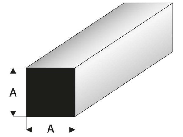 Krick ASA Quadratstab 1x1000 mm