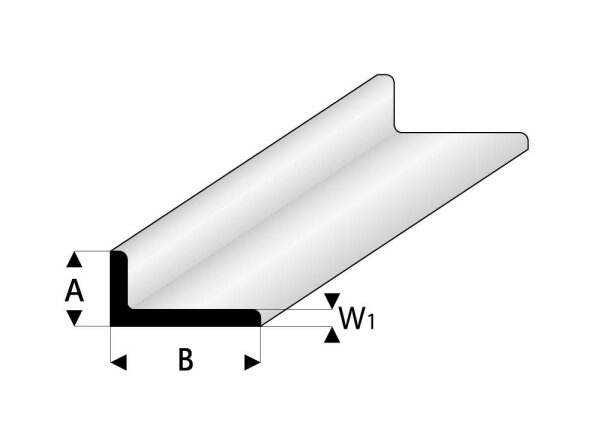 Krick ASA L-Profil 1,5x3x1000 mm
