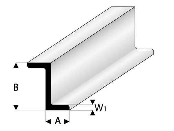 Krick ASA Z-Profil 2x3x330 mm (5)