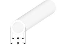 Krick ASA Rohr transparent wei&szlig; 5x6x330 mm (5)