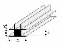 Krick ASA T-Verbindungs Profil 1x1000 mm