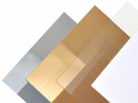 Krick Kunststoffplatte Polystyrol wei&szlig; 1x328x475 mm
