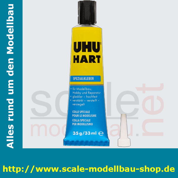 UHU Spezialkleber HART, l&ouml;semittelhaltig, 125 g in Tube