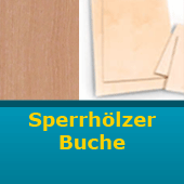 Sperrholz Buche 300 x 300 mm St&auml;rke 0,8 mm