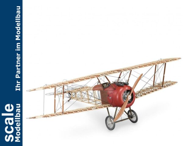 Artesania Latina Holz- / Metallbaukasten Doppeldecker Jagdflugzeug SOPWITH CAMEL (1918) Ma&szlig;stab:1:16 ab 14 Jahren