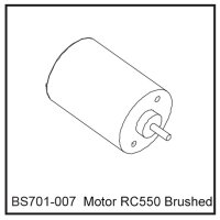 D-Power Motor RC550 Brushed - BEAST BX / TX