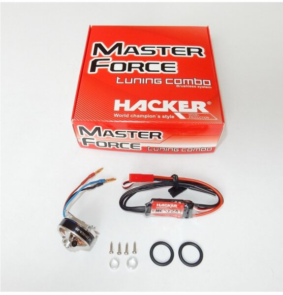 Dpower Hacker Brushless Set Master Force 2815CA-20 KV1800 &amp; MC-12A