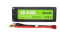 Dpower D-Power CD-6200/2S Lipo 7.4V 2S 45C mit T-Stecker