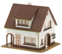 Haus mit Dachgaube