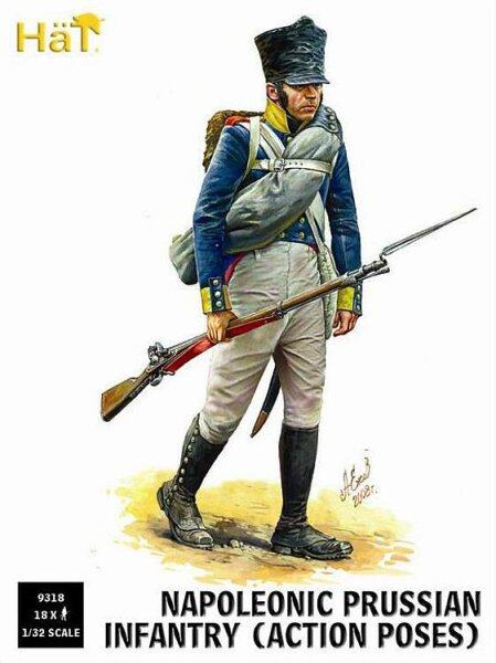 1/32 Preu&szlig;ische Infanterie, in Aktion