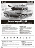 1/35 Deutscher Leopard 2 A5/A6Panzer