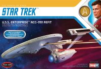 1/1000 Star Trek USS Enterprise refit Wrath of Kahn Ed.