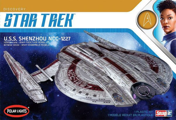 1/2500 Star Trek - USS Shenzhou, Snap Kit
